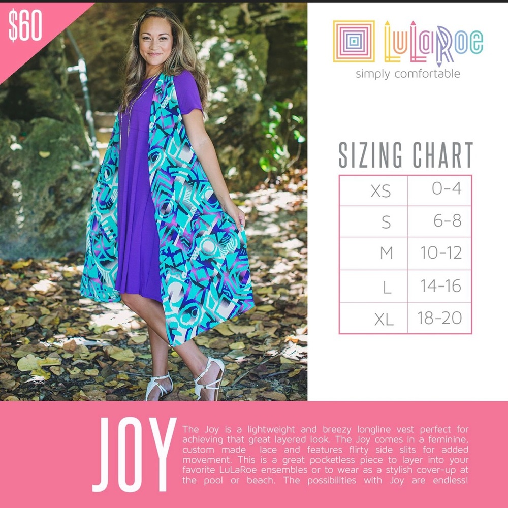 Lularoe Joy - Picture 3 of 3